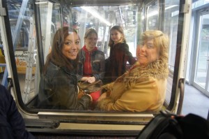 The girls´ cable car