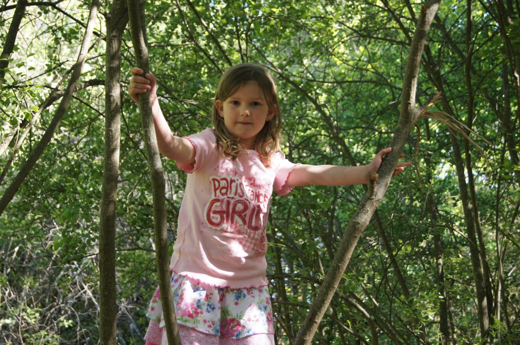 Sophie at Waterhole