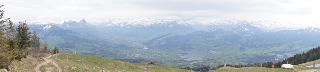 View from the top of Wildspitz