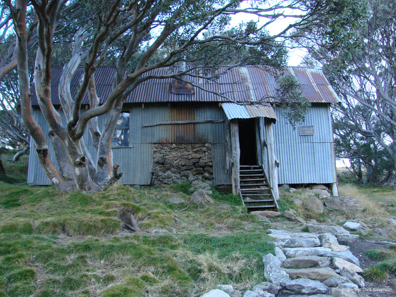 ZI. Outside Cope Hut