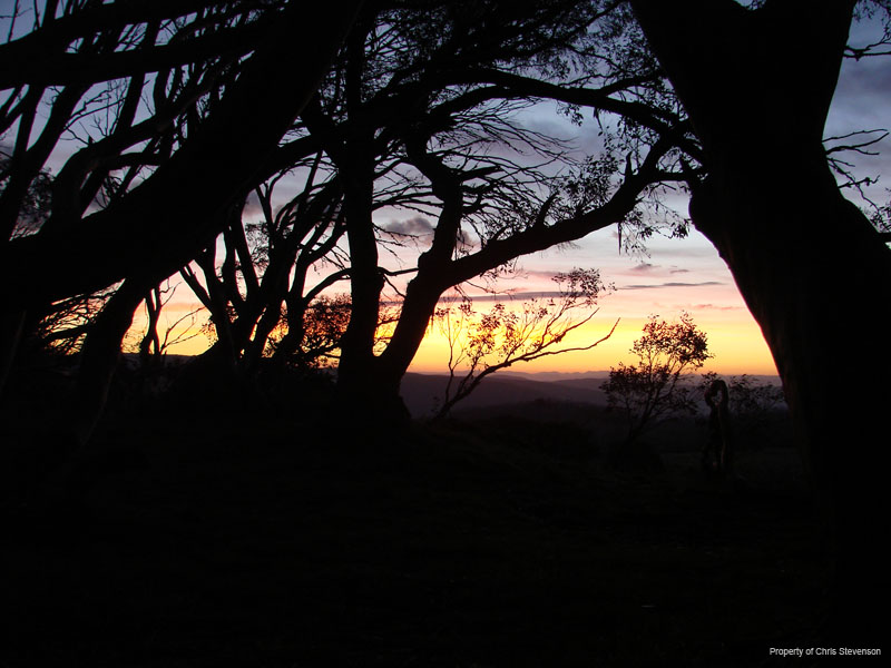 ZJ. Sunrise near Cope Hut