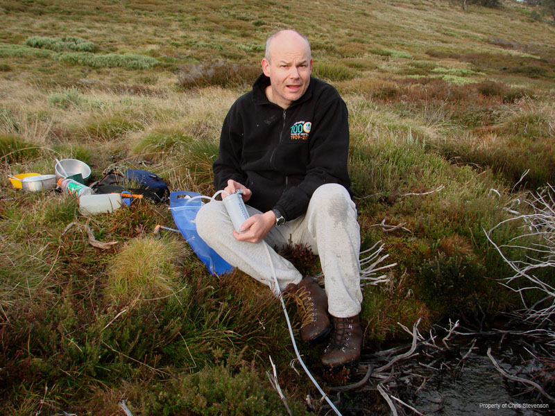 ZL. Chris Collecting Water