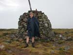 L. Chris at Bogong Summit Cairn