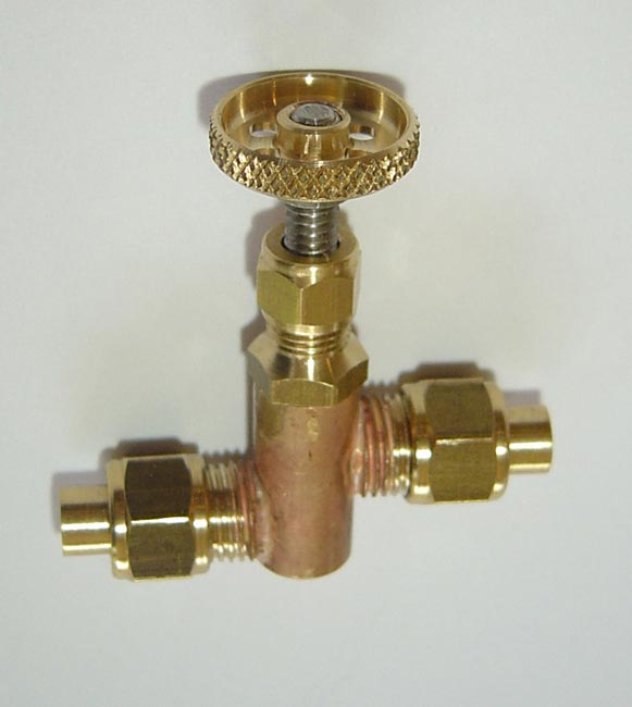 inline steam valve
